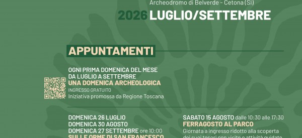 Estate al Parco e all'Archeodromo di Belverde