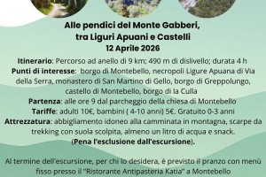 Archeoescursione: “Alle pendici del Monte Gabberi, tra Liguri Apuani e Castelli”